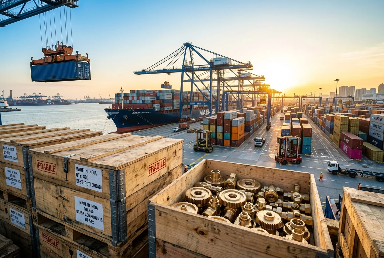 TOP COUNTRIES IMPORTING BRASS COMPONENTS: INDIA'S ROLE IN THE GLOBAL SUPPLY CHAIN