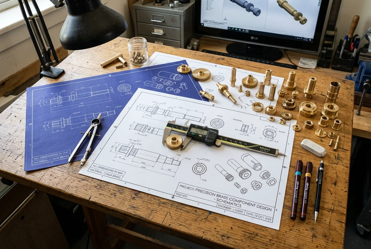 CUSTOM BRASS COMPONENTS: FROM DRAWING TO FINAL INSPECTION